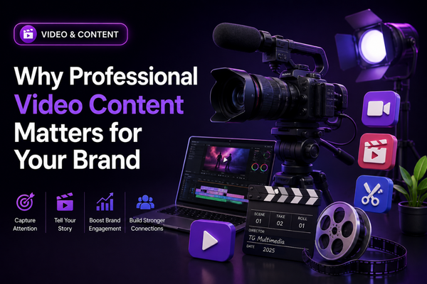 Why Professional Video Content Matters for Your Brand